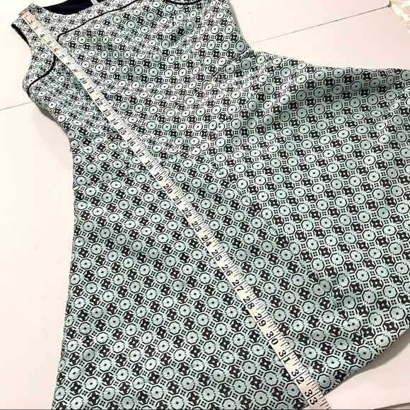 Club Monaco Mint Blue Sleeveless Dress Sz 0 Skater Fit Flare Summer Vacation - Picture 11 of 11